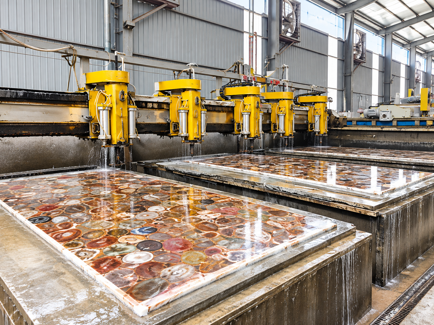 Gemstone processing equipment